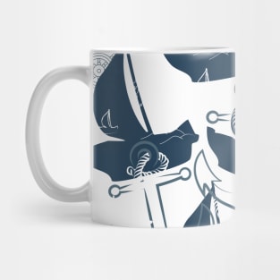 Sailor's Dreams Seamless Pattern Mug